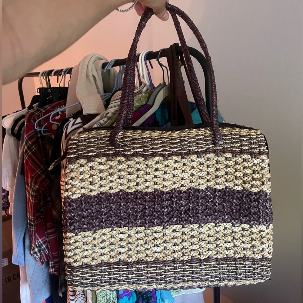 Weave Rectangle Tote - image 2